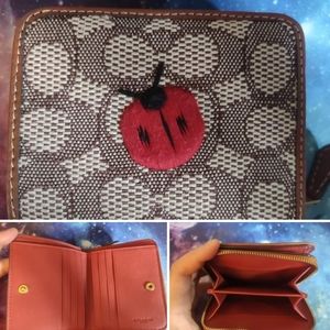 Coach ladybug wallet